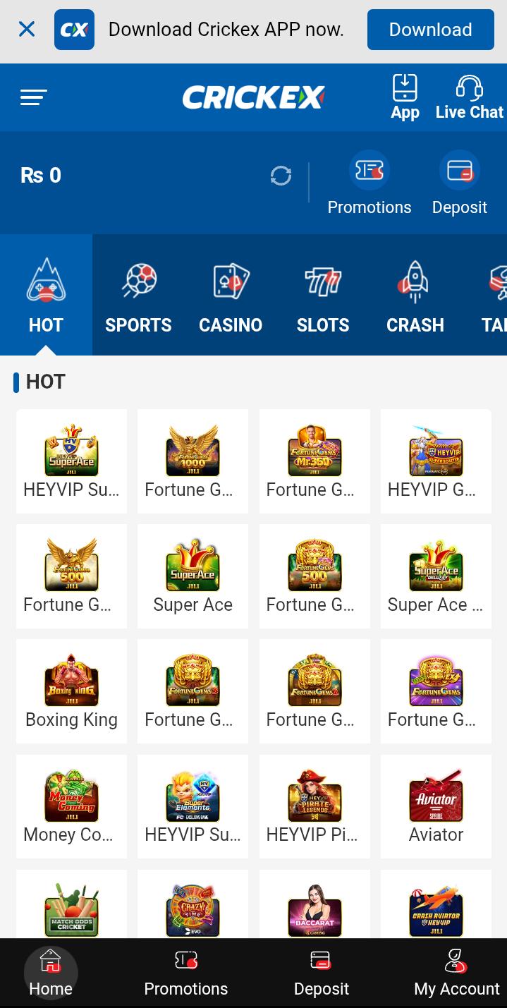 Crickex Game Download