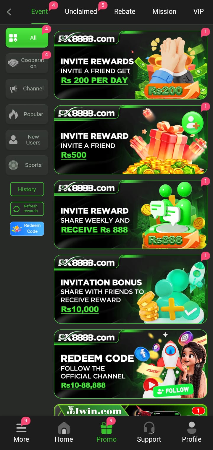 PK8888 APK Bonuses