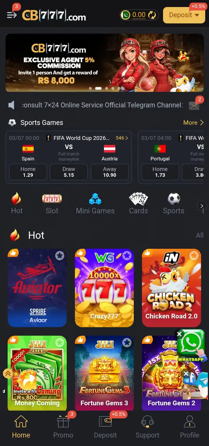 Cb777 Apk login
