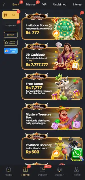 Cb777 game bonus