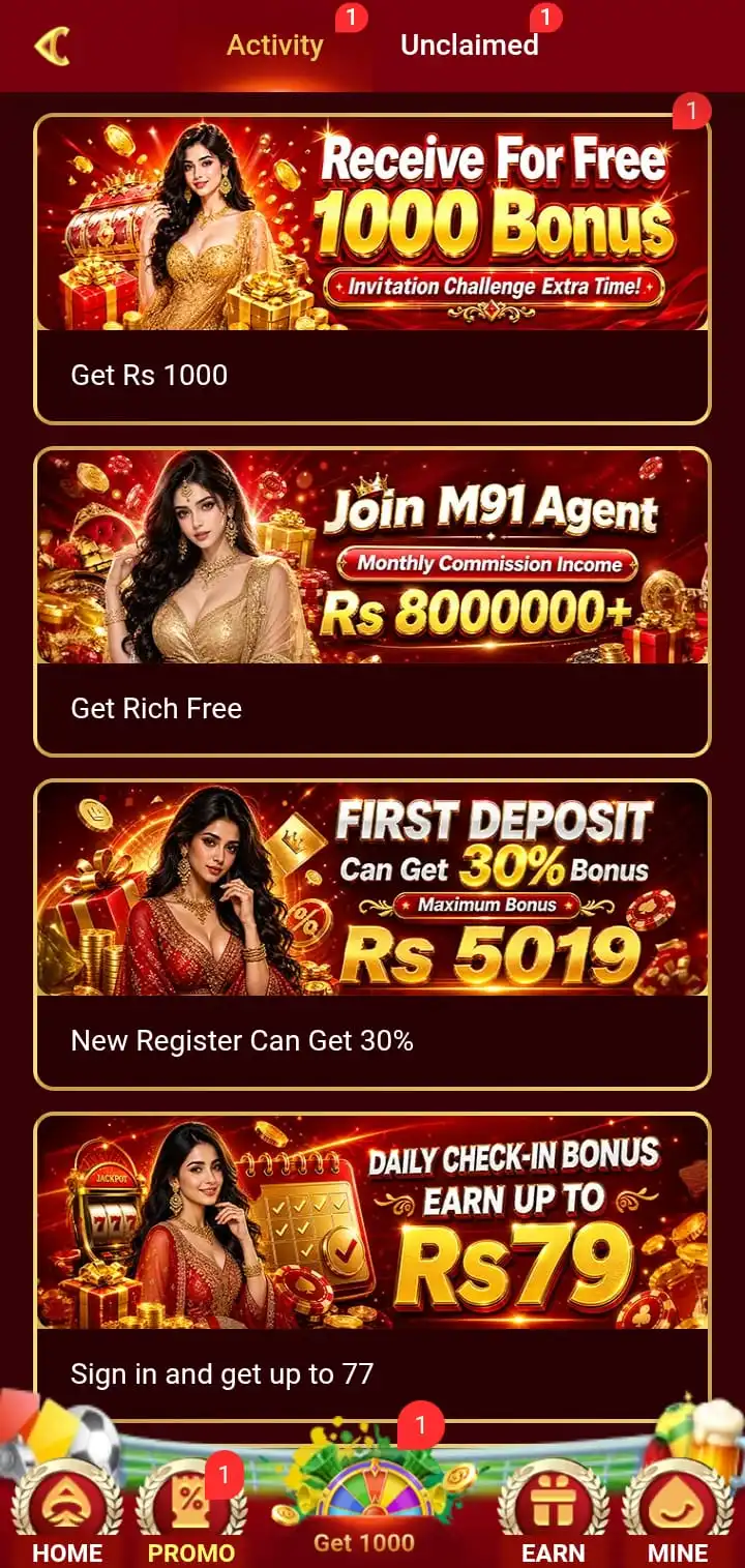 M91 bonus